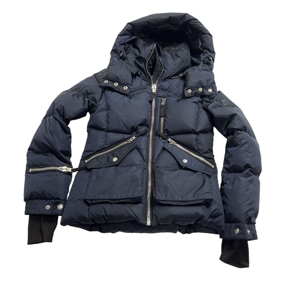 Sam. Jetset Jacket in Blue - Picture 1 of 4